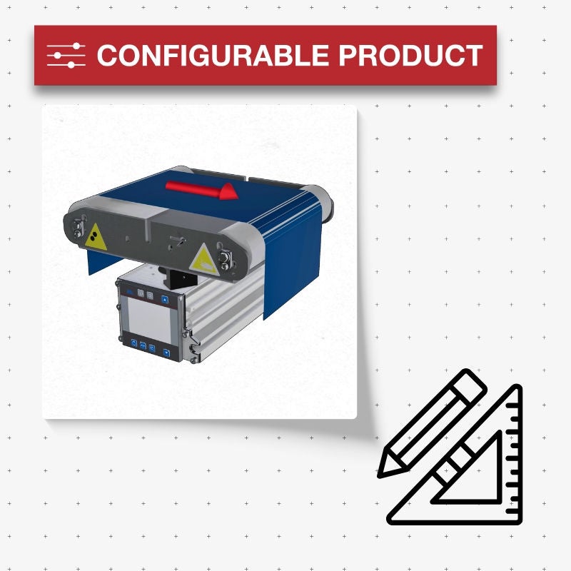 ELGUIDER web guiding system with compact guider DRB14, DRB23, DRB25