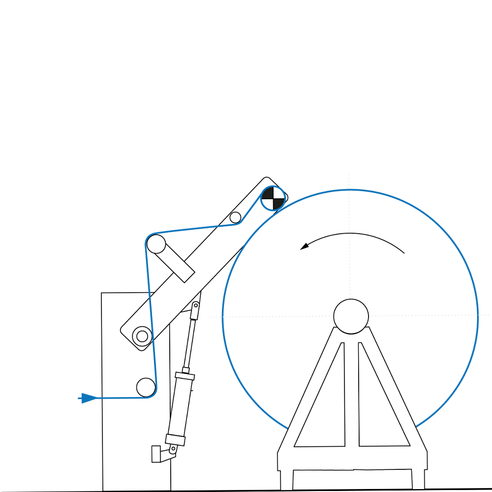 ELWEBTEX surface rewinder